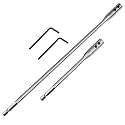 Hotop 4 Pcs 1/4 Drill Bit Extension Set Spade Bit Extender 6 and 12 Inch