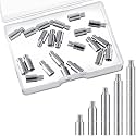 Hotop 40 Pcs Scrapbook Extension Posts Screws Album Scrapbook Extender