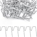 Hotop 50 Pcs Gutter Clips for Hanging Outdoor Light Christmas Light Hanger