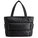 HOTOR Puffer Tote Bag for Women, Multi-Pocket, Zippered