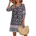 Hotouch Sexy Chiffon Bikini Swimsuit Cover Up Adjustable Spaghetti Strap Beach Dress Beachwear