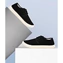 HotStyle Men39s Bg Black Canvas Casual Sneaker