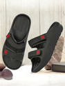 HOTSTYLE Men Flats Sandal Black 9
