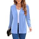 Hount Womens Long Sleeve Open Front Cardigans