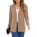 Hount Womens Long Sleeve Open Front Cardigans