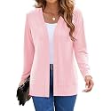 Hount Womens Long Sleeve Open Front Cardigans