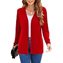 Hount Womens Long Sleeve Open Front Cardigans