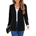 Hount Womens Long Sleeve Open Front Cardigans