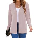 Hount Womens Long Sleeve Open Front Cardigans