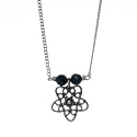 Aadyaa 92.5 Silver Mangalsutra for Women | Silver Chain Gopadma Mangalsutra 92.5 Sterling Silver Traditional &amp; Elegant | Silver Gift for Women