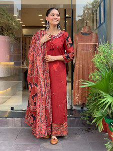 HOUSE OF CLOTHES Women Kurta Pant Dupatta