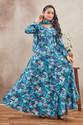 HOUSE OF COMMON FlaredA-line Gown