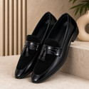 house of common Loafers For Men Black