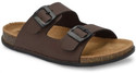 house of common Men Sandal (Brown, Tan , 9)