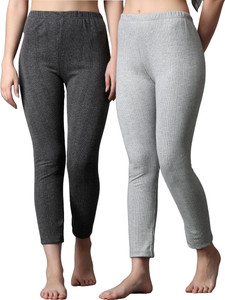 house of common ravia womens striped soft  warm polycotton pyjama thermal pack of 2 - ra0045 women pyjama thermal