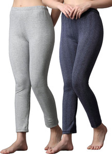house of common ravia womens striped soft  warm polycotton pyjama thermal pack of 2 - ra0043 women pyjama thermal