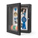 HOUSE DAY 8x10 Deep Shadow Box Frame with Linen Back, Black
