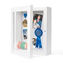 HOUSE DAY 8x10 Deep Shadow Box Frame with Linen Back, White