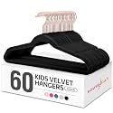 House Day Velvet Kids Hangers 60 Pack, Premium Children Hangers for Closet