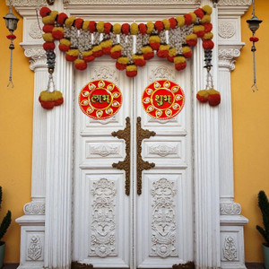 house of kushalini home decor door hanging toran badhanwar for all festivals decoration marigold