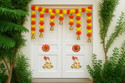 House of Kushalini Home Decor Door Hanging Toran Badhanwar For All Festivals Decoration Marigold