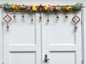 House of Kushalini Home Decor Door Hanging Toran Badhanwar For All Festivals Decoration Marigold