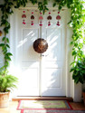House of Kushalini Home Decor Door Hanging Toran Badhanwar For All Festivals Decoration Marigold