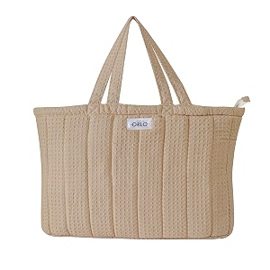 premium cotton waffle quilted tote bag large spacious handbag for college office work travel shopping amp daily use