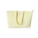 Premium Cotton Waffle Quilted Tote Bag, Large Spacious Handbag for College, Office, Work, Travel, Shopping &amp; Daily Use