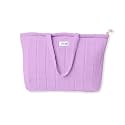 Premium Cotton Waffle Quilted Tote Bag, Large Spacious Handbag for College, Office, Work, Travel, Shopping &amp; Daily Use