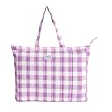 Premium Cotton Waffle Quilted Tote Bag, Large Spacious Handbag for College, Office, Work, Travel, Shopping &amp; Daily Use