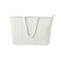 Premium Cotton Waffle Quilted Tote Bag, Large Spacious Handbag for College, Office, Work, Travel, Shopping &amp; Daily Use