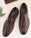 House of Pataudi Men Brown Faux Leather
