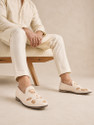House of Pataudi men suede casual lightweight