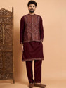 House of Pataudi Men Viscose Rayon Kurta