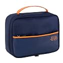House of Quirk Polyester Electronics Travel Organizer, Single Layer Cable Organizer Bag Watreproof Electronics Accessories Storage Bag For Cord, Charger, Phone, Power Bank, Hard Drive (Dark Blue)