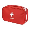 House of Quirk Portable First Aid Empty Kit Pouch mergency Survival Bag Medicine Bag for Home Office Travel Camping Sport Backpacking Hiking Cycling Gym Car Outdoor