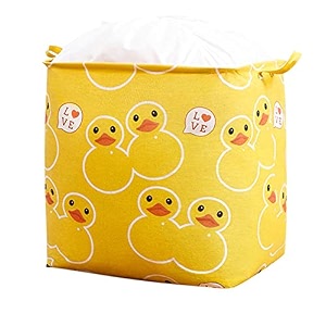house of quirk square storage baskets waterproof canvas children laundry nursery hamper for shelves gift baskets toy organizer room dcor 100 litre black check