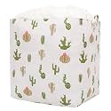 House of Quirk Square Storage Baskets Waterproof Canvas Children Laundry Nursery Hamper for Shelves Gift Baskets Toy Organizer Room Décor (100 Litre, Black Check)