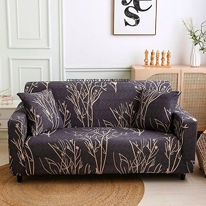 house of quirk universal double seater sofa cover big elasticity cover for couch flexible 140 gsm sofa slipcover plumb branch 145-185cm