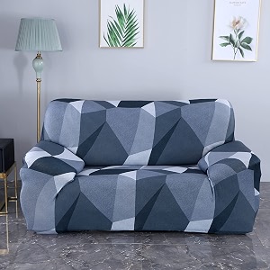 house of quirk universal double seater sofa cover big elasticity cover for couch flexible 140 gsm sofa slipcover grey darkgrey prism 145-185cm