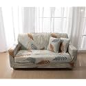 House of Quirk Universal Four Seater Sofa Cover Big Elasticity Cover for Couch Flexible 140 GSM Sofa Slipcover (Backwood Green, 230-300cm)