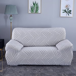 house of quirk universal double seater sofa cover big elasticity cover for couch 140 gsm sofa slipcover complex grey 145-185cm