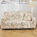 House of Quirk Universal Single Seater Sofa Cover Big Elasticity Cover for Couch 140 GSM Sofa Slipcover (Classic Beige, 90-145cm)
