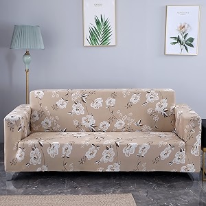 house of quirk universal single seater sofa cover big elasticity cover for couch flexible 140 gsm sofa slipcover backwood green 90-145cm