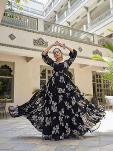 houseofcommon flareda-line gown