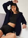HouseOfCommon Full Sleeve Solid Women Jacket