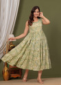 HouseOfCommon Women Paisley Printed Anarkali Kurta