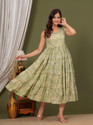 HouseOfCommon Women Paisley Printed Anarkali Kurta