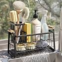 Housolution 2-Tier Sponge Holder for Kitchen Sink Caddy with Brush Holder